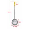 Takagi Stainless Steel Chinese Ladle (Large)