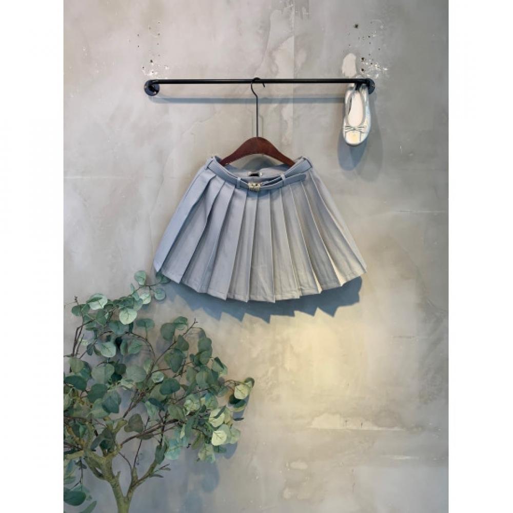 C S In The Room Women pleatS Inner pantS mIni Skirt Belt Set 3 Color
