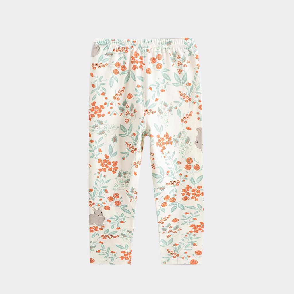 2025 Herbsthose für Kinder, Klasse A, Lycra & Reine Baumwolle, Cartoon-Print, Eng anliegend, Unisex, Warme Funktionsunterwäsche