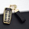 6 Button Tpu Car Key Shell Holder Ring Protector Keychain Accessories For Hyundai Genesis Gv70 Gv80 Gv90 - Auto Key Case