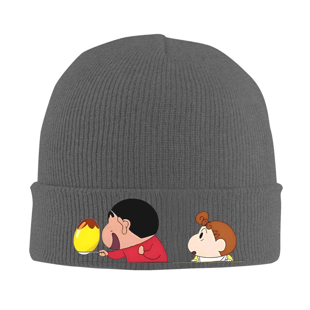 Crayon ShinC Knitted Hat Beanies Winter Hat Warm Acrylic Hip Hop Cute Anime Caps Unisex Women Gift