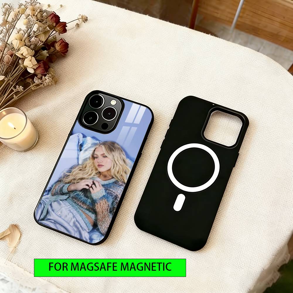 Coque de téléphone Freya S-Skye Pour iPhone17,16,15,14,13,12,11 Plus,Pro Magnétique Pour Magsafe Chargement Sans Fil