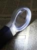 Lente d'ingrandimento pieghevole 3X Lente d'ingrandimento da lettura Portatile Portatile Lente d'ingrandimento illuminata con 2 luci LED per la lettura di giornali