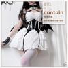 Halloween Costume Maid Dress Adult Diablo Goth Sexy Imp Uniform Seduction Cosplay Bat Dress