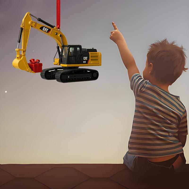 Construction Advent Calendar 2025, 24 Days Engineering Vehicles Miniature Construction Vehicle Christmas Countdown Calendar