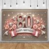 Gold Photography Backdrop for 80th Birthday 112