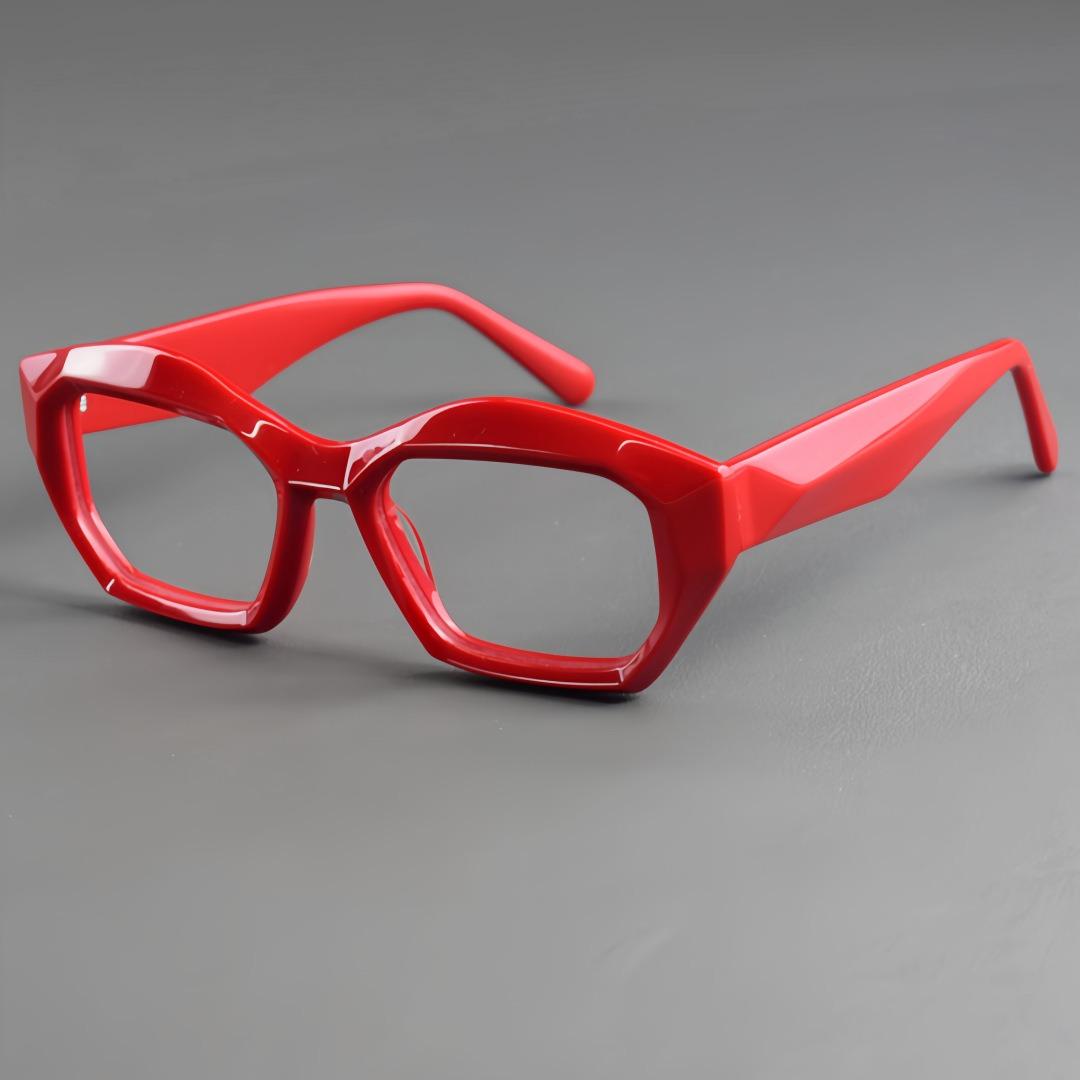 Augstas kvalitātes acetāta brilles Optisko briļļu