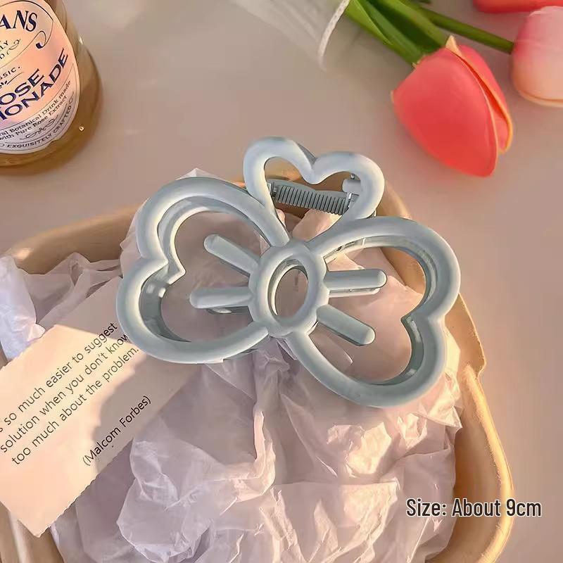 

Cute Bow Claw Hairpin for Thick Hair – Girlish Updo Shark Clip