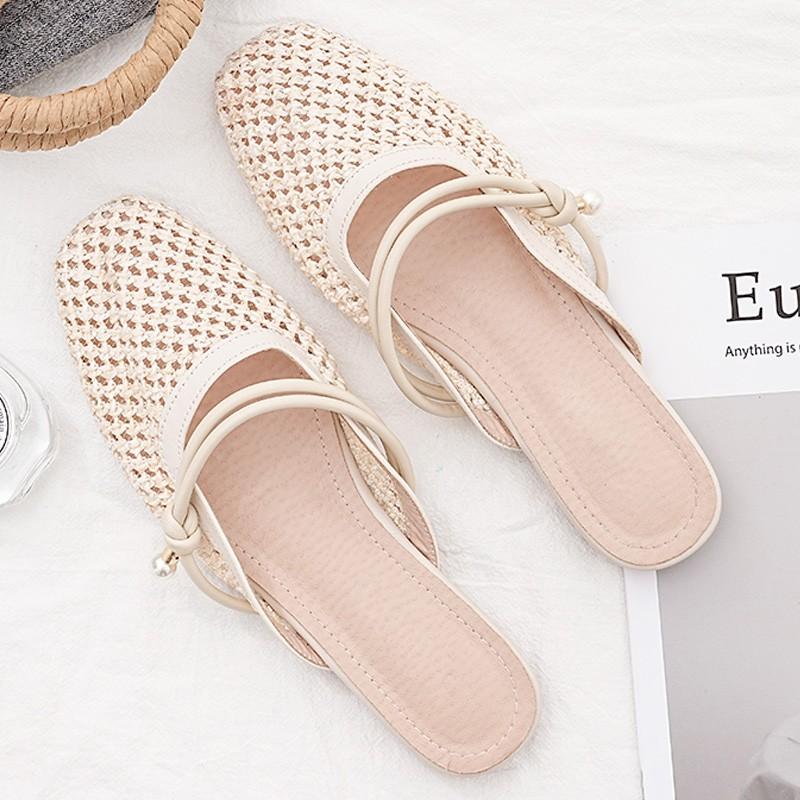 

Модные сетчатые черные балетки женские летние новые плоские полые сетчатые дышащие одинарные туфли сетчатые туфли сандалии 35 бежевый