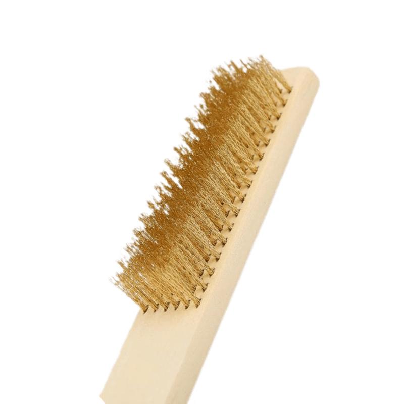 Chuxiao Copper Wire Wooden Handle Brush for Rust Removal