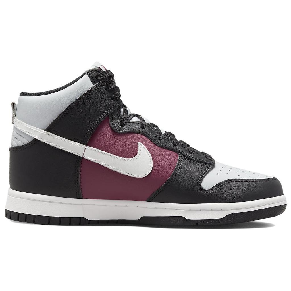 New Nike Dunk High Black Rosewood Pure Platinum Women's DD1869-005