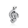Charms Beads Original Music Notes Piano Headphone Charm Fit Pan Brand Bracelet Necklace Jewelry for Women