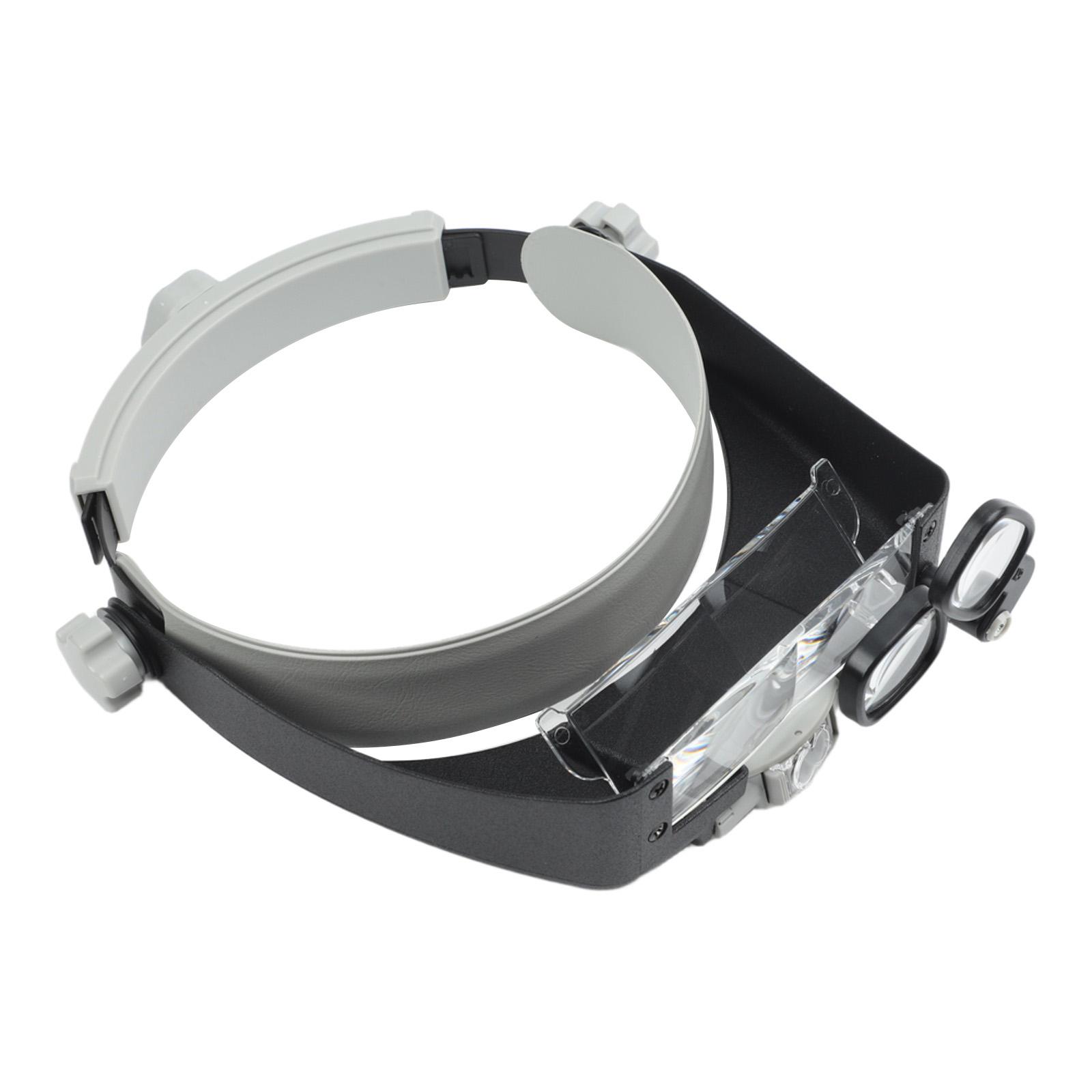 

Headband Mounted Magnifier with Built in LED Light and Multiple Magnifications 1.5x 3x 6x 8x for Hobbyists and Professionals China Mainland