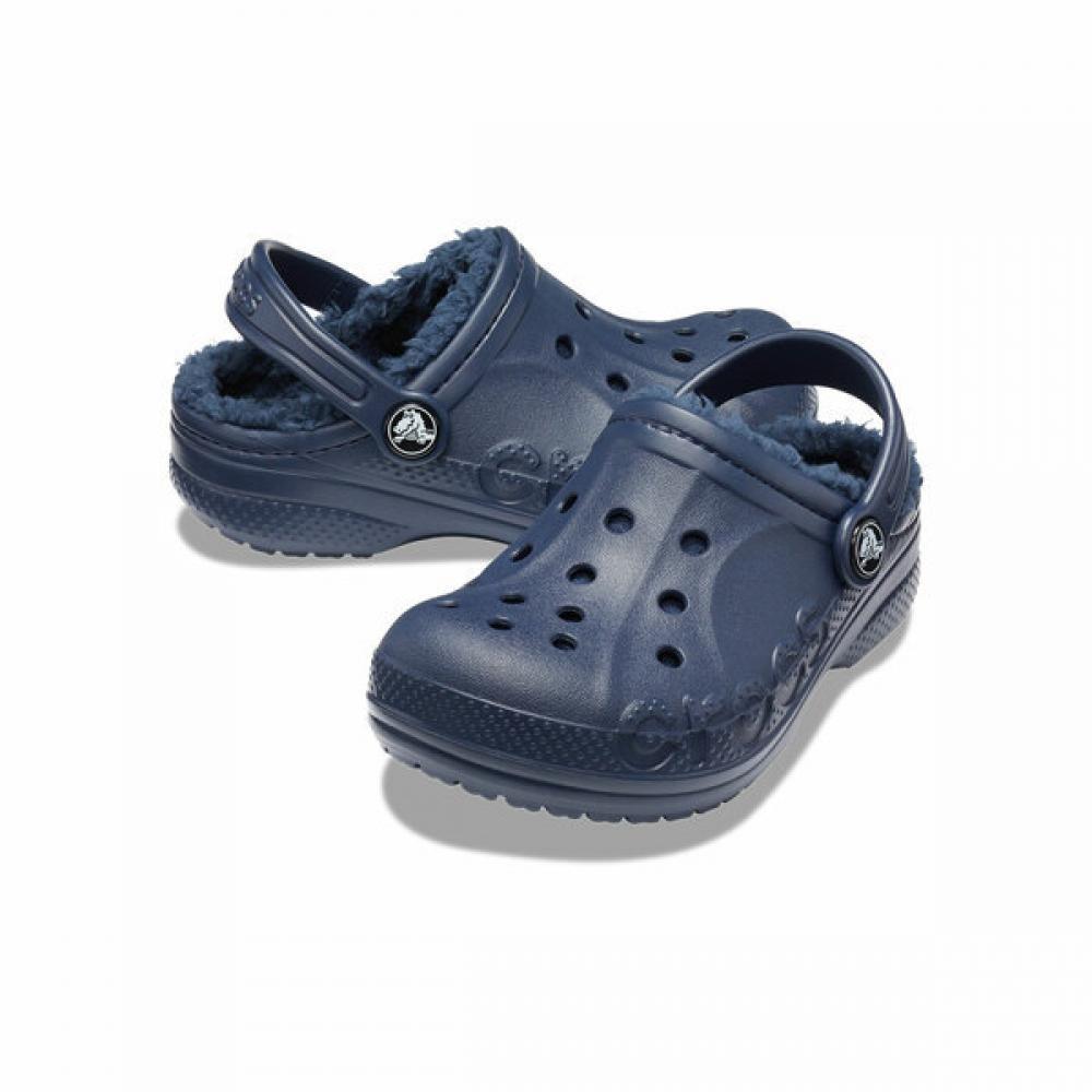 Crocs Kids Baya Lined Clog K Navy