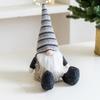 Festival Plüschgnome Puppen Dekoration Einzigartige Plüsch Langhut Gnome Ornament für Verzaubernde Weihnachts-Kamin-Dekoration