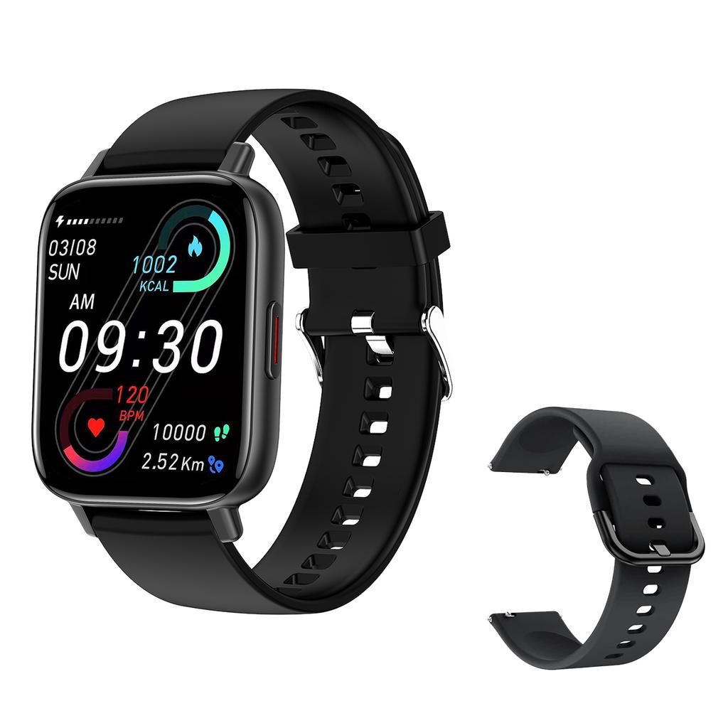 1.69 Inch Blue Tooth Call Smart Watch Blood Pressure Oxygen Monitor Diy Dials Heartrate Tracker Smartwatch Women Men Pk P8