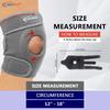 JoyFit Knee Cap for Men & Women | Pain Relief & Arthritis Support | Adjustable Neoprene Knee Brace with Anti-Slip Design for Gym, Sports, Running