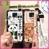 Fashion Design Ring Phone Case For Oukitel WP6 Anti-dust Dirt-resistant Wristband Shockproof Waterproof Cartoon Cute