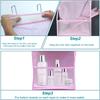 4/6Tier Over The Door Organizer Miscellaneous Clothes Toy Hanging Storage Bag With Mesh Pockets Shelves For Closet Bedroom Dorm