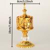 Middle Eastern Creative Lace Incense Burner Fashionable Middle Eastern Metal Craft Incense Burner Simple Home Sandalwood Incense