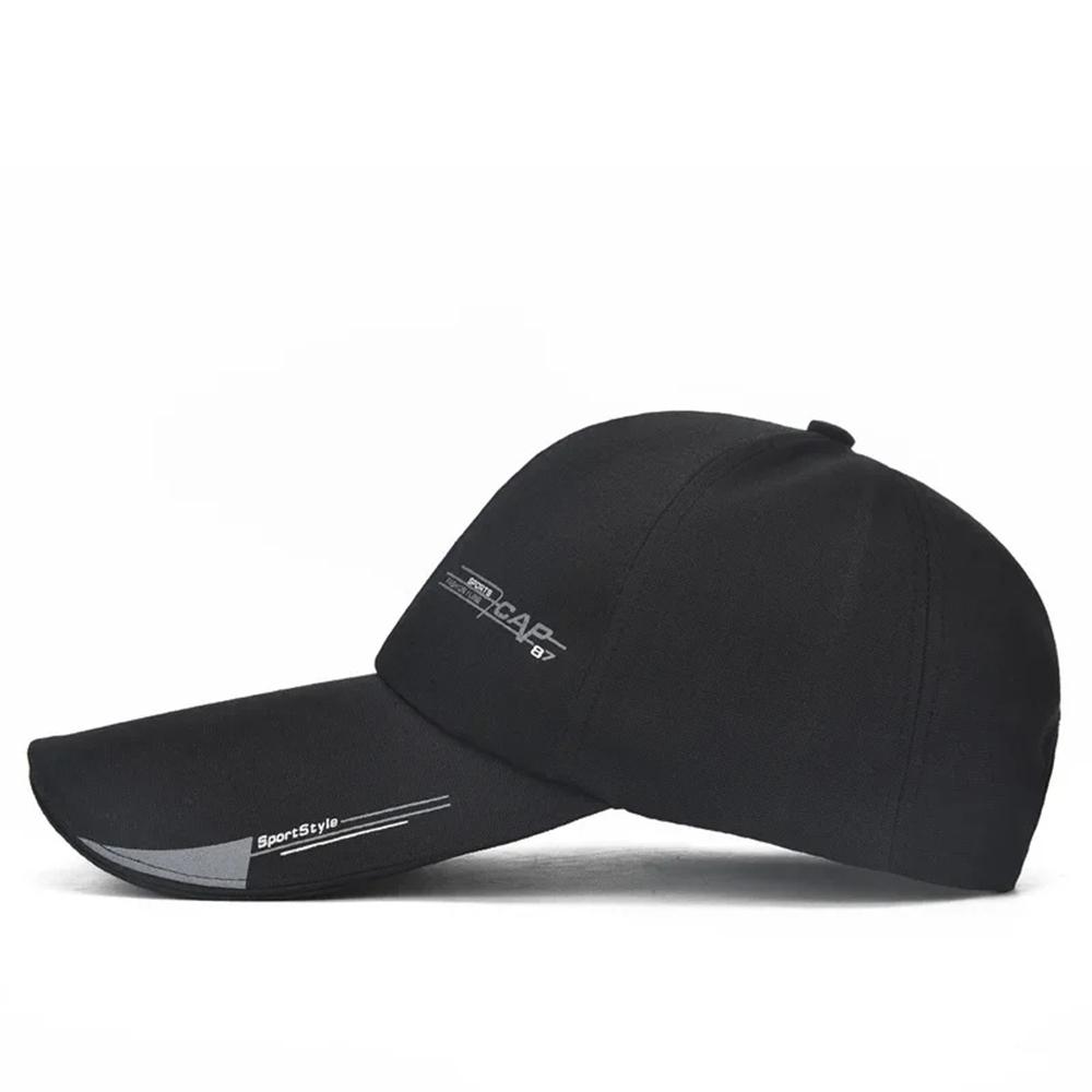 2025 Sports Cap Mens For Fish Outdoor Fashion Line Baseball Long Visor Brim Shade Snapback Sun Hat Bone Gorras