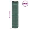 VidaXL Green Weed Control Membrane 0.5x10 M PP, Weed Barrier Fabric, Weed Control Membrane 4005242