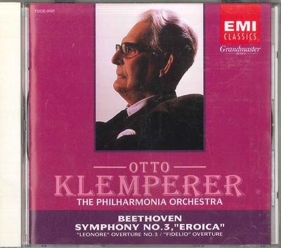 CD PHILHARMONIA ORCHESTRA  Beethoven Symphony No. 3 TOCE3197 EMI 1997 Japan Classical Used