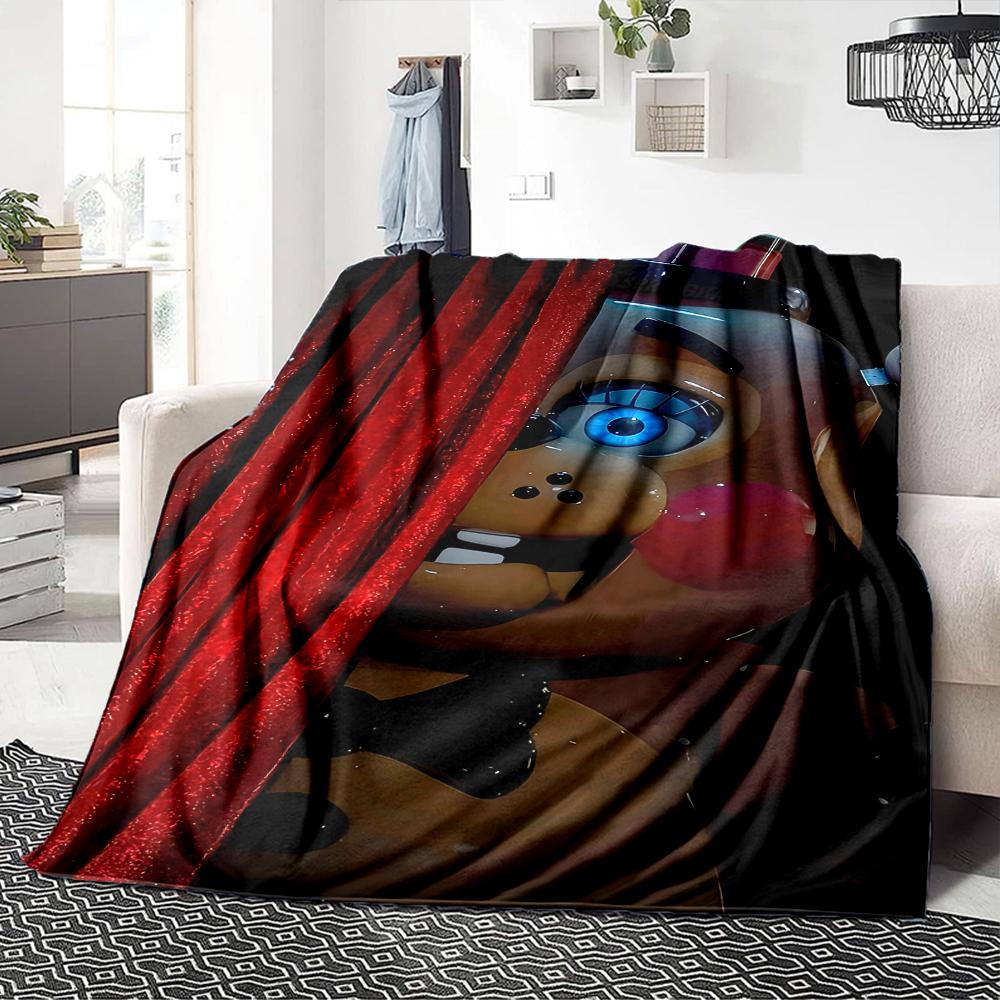 Freaky Puppet Theater Blanket Soft Throw Blanket For Home Bedroom Bed Sofa Travel Office Solid Christmas Blanket