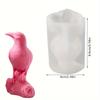 3D Crow Silicone Mold Handcrafted Scented Candles Creative Crow Theme Desktop Decorations Home Decor New Style