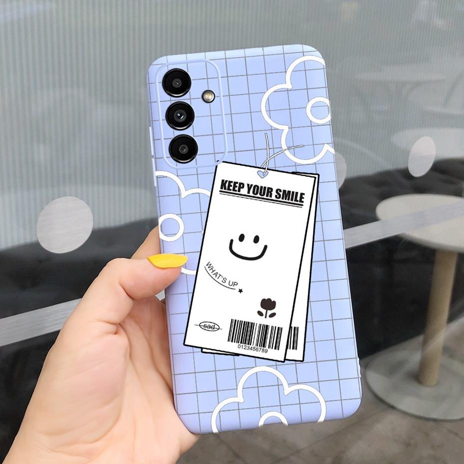 For Samsung Galaxy A04S 2022 Lovely Printing Jelly Phone Case For Samsung A04s A 04s SM-A047F Soft Silicone TPU Back Cover