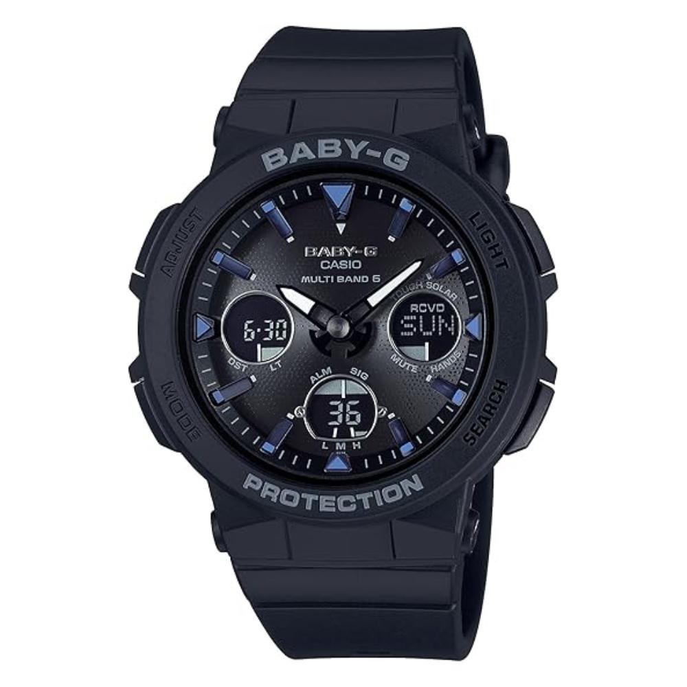 Watch BEACH TRAVELER Solar Black [Casio] Baby-G Radio-Controlled BGA-2500-1AJF Women s Japanese Quality чёрный