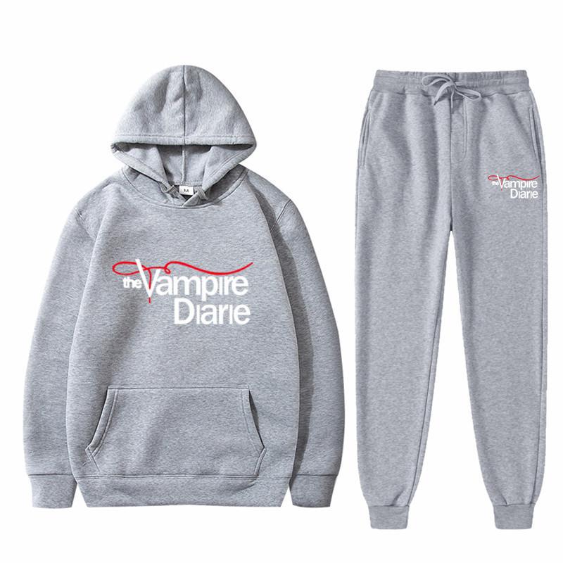 Das neue The Vampire Diaries Hoodies Pullover und Leggings Set