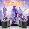 Bubble Machine With Remote Control 10 Hole Electric Automatic Bubble Blower with Lamp Handle Toy For Outdoor Wedding Party Gift