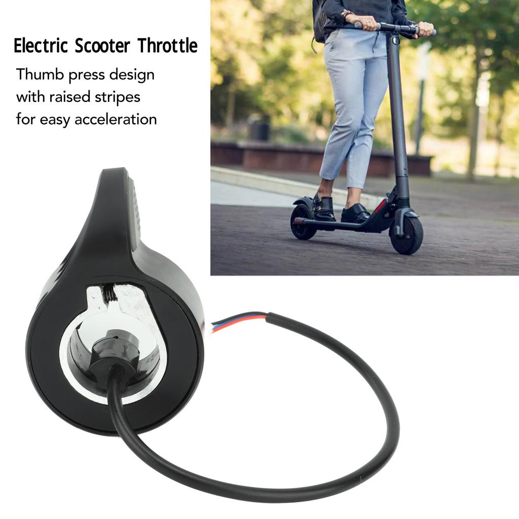 Electric Scooter Speed Control Thumb Throttle Finger Throttle Sensitive Thumb Throttle Accelerator for Ninebot 9 G30D MAX Electric Scooter