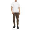 T-shirt coton - PREMIUM BY JACK &amp; JONES - Regular - Blanc - Manches courtes - Col arrondi