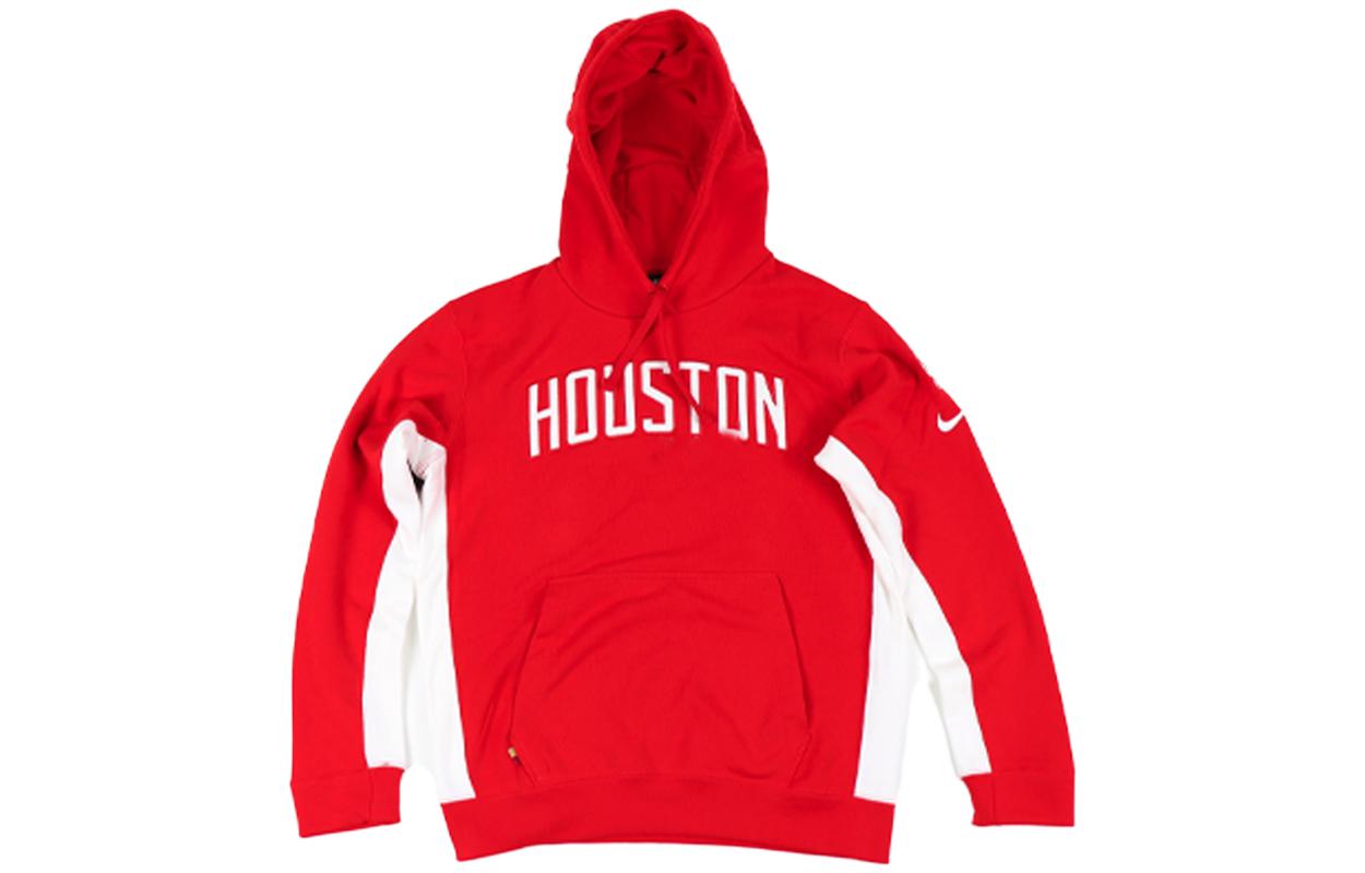 Nike Sweatshirts Men s Red Hooded Moderate Regular AJ2852-658 L