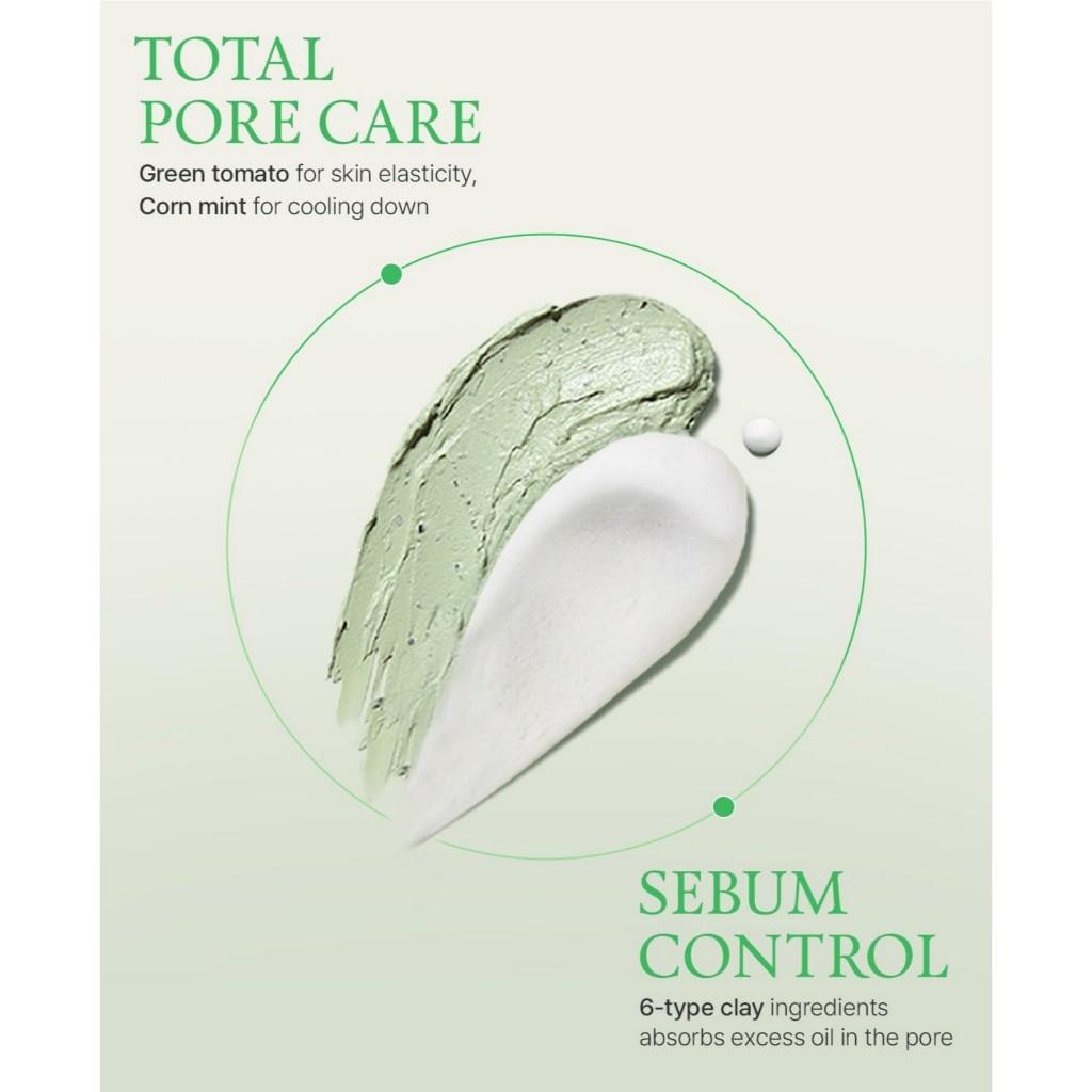 Fully Green Tomato Clay Mask Cleanser 30ml, 120ml