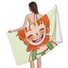 Anime Character Print Bath Towel Set - Soft Absorbent Towels for Fans, Vibrant Designs for Everyday Use and Comfort