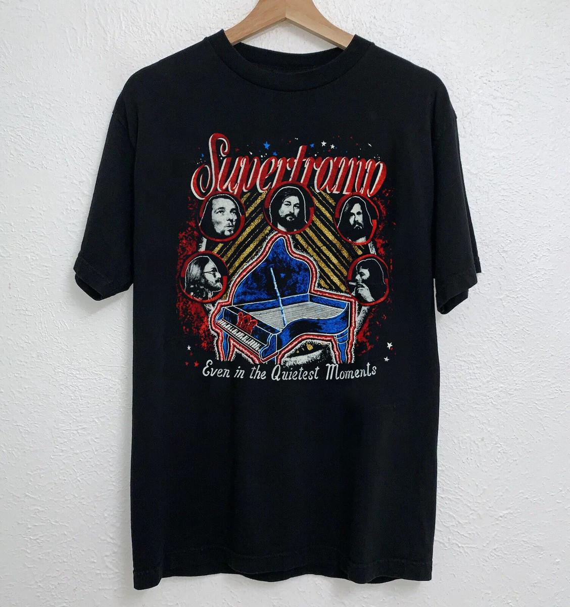 Vintage Supertramp Band Music Album T-shirt S to 5XL 2F1679 S