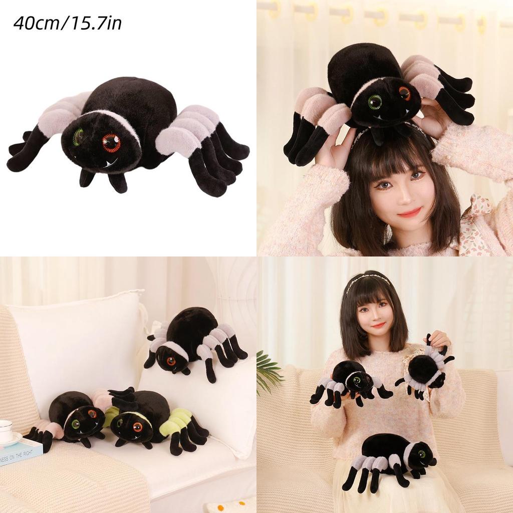Cute Plush Spider Toy With A Friendly Smile