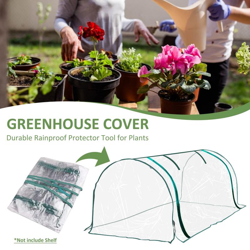 Portable Greenhouse Cover Portable Greenhouse Tunnel Outdoors Winter Green House Plant Covers Efficient Protection Green Houses
