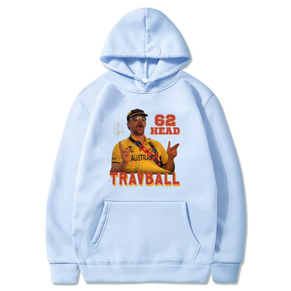 Travis Head Travball 62 Signature Hoodies TravBall Merch Sweatshirts Long Sleeve Pullover Fall Fashion Casual Clothes