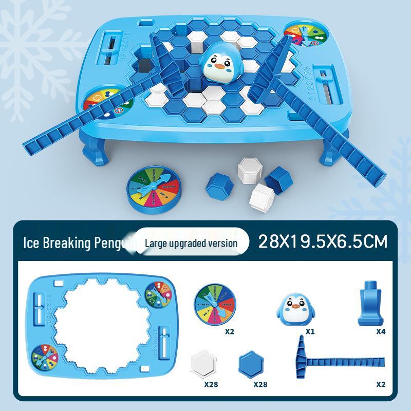 Penguin Rescue: Ice Breaker Educational Toy for Parent-Child Interaction