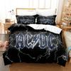 3D Digital Printing Bedding Four-Piece Set Three-Piece Set Acdc Bed Sheet Quilt Pillow