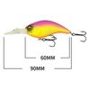 60mm Crankbait Fishing Lure Saltwater Swimbait Fishing Tackle  for Freshwater Saltwater Fishing