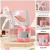 Pink Glass Cup & Towel Gift Set