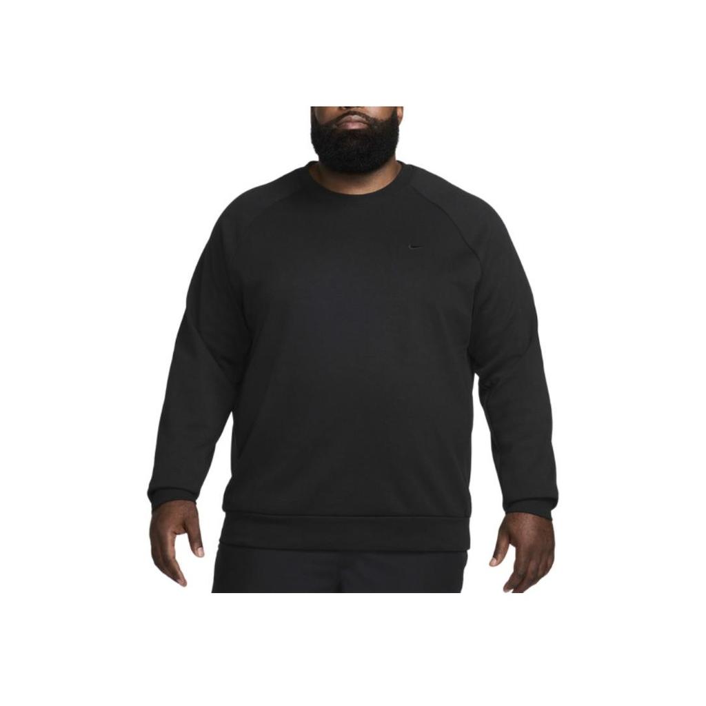 New Nike Primary Fleece Men's Dri FIT Uv Performance Crew FZ0971-010