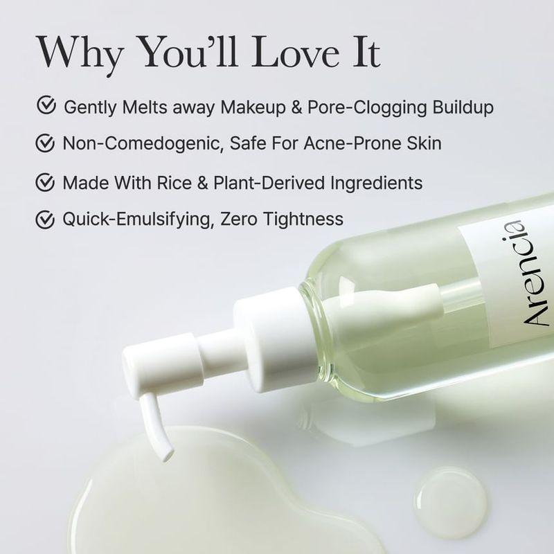Arencia - Pore Melt Mochi Cleansing Oil