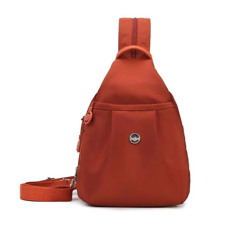Casual Small Backpack for Men And Women with Multiple Compartments Large-Capacity Crossbody Chest Bag Portable Storage