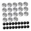 18x Dog Scent Training Tin Supplies with Hollow Lids Lightweight Food Containers Reusable Metal